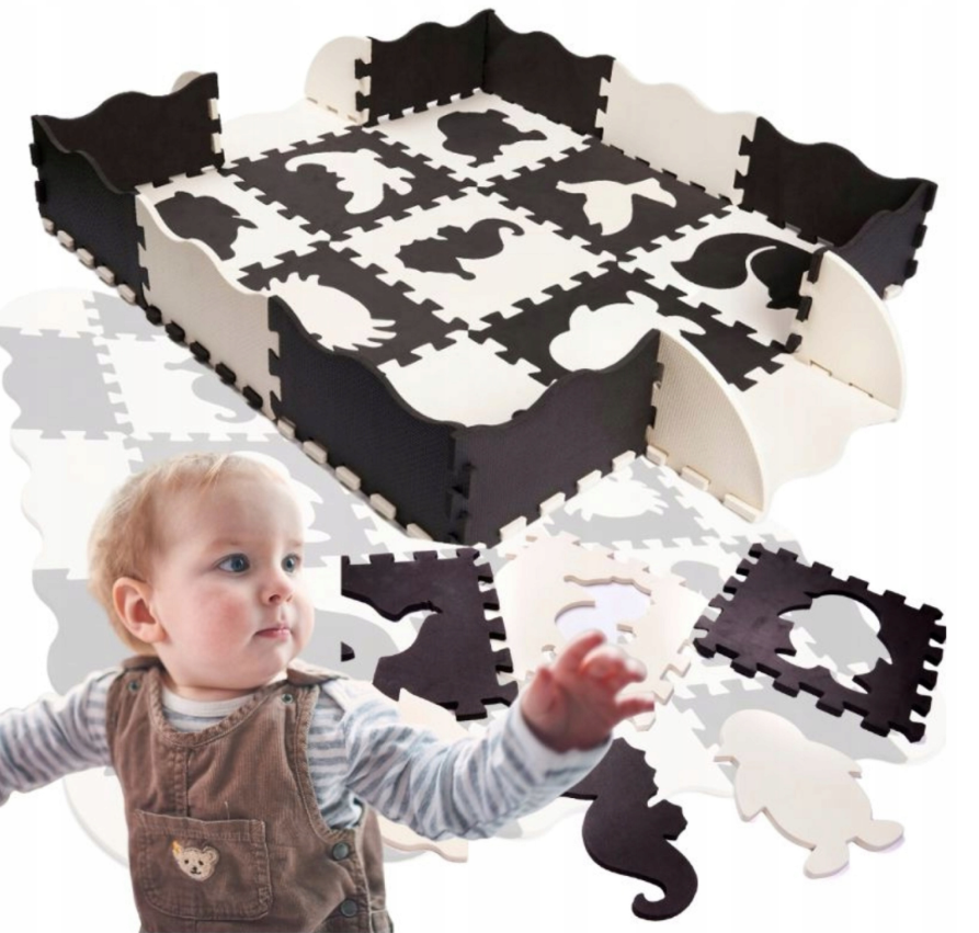 set slagalica od pjene, 25 dijelova